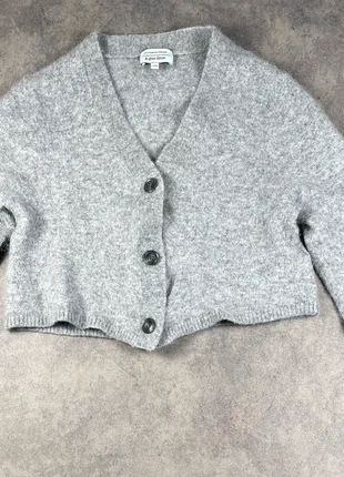 Gilet court femme gris & Other Stories – Taille M - laine et alpaga, marque: & Other Stories, état: Très bon état, taille: M / 38 / 10, 39,99 €, 42,69 € Protection acheteurs incluse