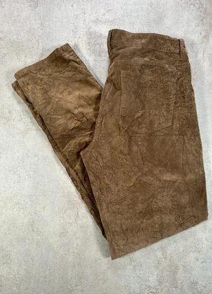 Pantalon En Velours Côtelé / Corduroy j jill marron coupe droite casual taille 8, brand: Vintage Dressing, condizioni: Ottime, taglia: XXL / IT 48 / EU 44, €14.00, €15.40 include la Protezione acquisti Pro