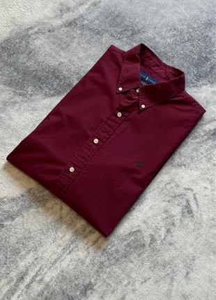 Chemise Ralph Lauren homme XL bordeaux logo brodé, marque: Ralph Lauren, état: Très bon état, taille: XL, 44,99 €, 47,94 € Protection acheteurs (Pro) incluse