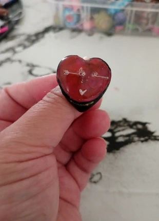 Bague cœur love, brand: Fait Main, condition: New without tags, size: Adjustable, €5.00, €5.95 includes Buyer Protection