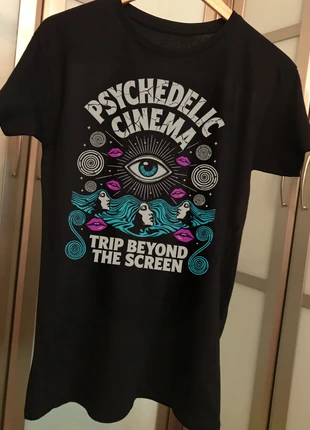 Psychedelic Cinema men black t-shirt Trip Beyond the Screen, marque: psychedcine, état: Très bon état, taille: L, 14,95 €, 16,40 € Protection acheteurs (Pro) incluse