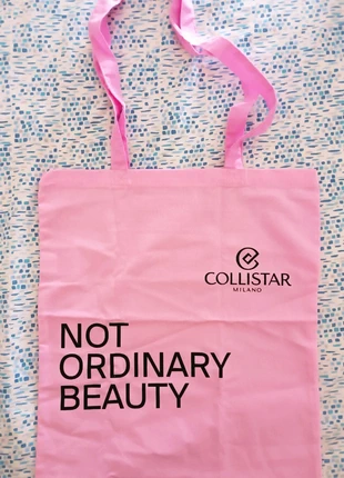 Tote Bag Collistar, Tote bag rosa – Not ordinary beauty, marca: Collistar, estado: Nuevo sin etiquetas, 10,00 €, 11,20 € Protección al comprador incluida