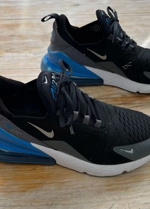 👟 Nike Air Max 270 Trainers – UK 5.5 – Black/White/Blue 👟, brand: Nike, condition: Very good, size: 5.5, £43.75, £46.64 includes Buyer Protection