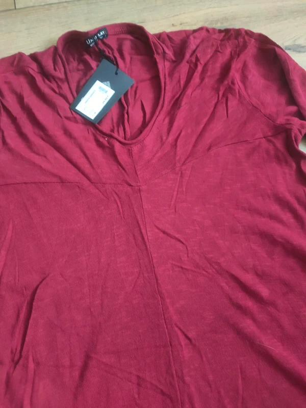 Pull fin homme bordeaux taille M Uniplay - photo numéro 4