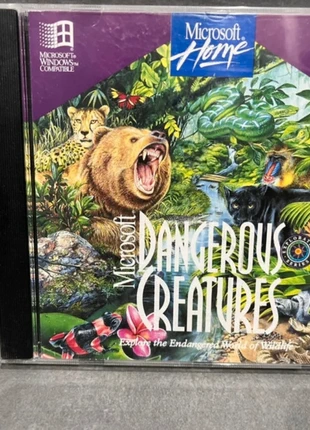 Vintage - Microsoft Dangerous Creatures - PC Windows CDROM 1994, merk: Microsoft, staat: Nieuw zonder prijskaartje, € 24,99, € 26,94 inclusief Kopersbescherming