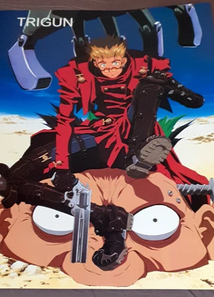 Trigun Vash Stampede Poster Vintage - Perfecto Estado! 38 x 53 cm, état: Neuf sans étiquette, 15,00 €, 16,45 € Protection acheteurs incluse