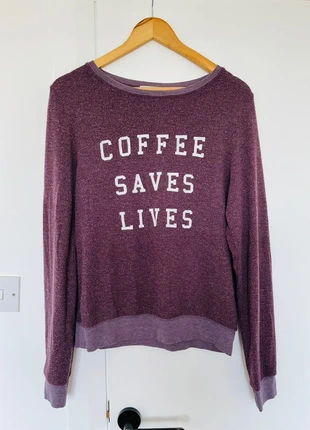 Sweater violet Wildfox S, brand: Wildfox, condition: Very good, size: S / 36 / 8, €10.00, €11.20 includes Buyer Protection