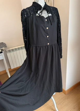 Vestido negro XL, marca: Belle Époque, estado: Nuevo sin etiquetas, tamaño: XL / 42 / 14, 10,00 €, 11,20 € Protección al comprador incluida