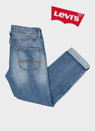 Jean Denizen from Levi's Femme W28 FR38 Bleu Modern Slim Cuffed, marca: Levi's, estado: Bueno, tamaño: M / 38 / 10, 13,00 €, 14,35 € Protección al comprador Pro incluida