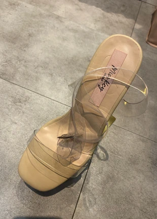 Mules transparentes beige – Sublimes – Taille 38 – Soirée & Mariage, brand: boutique shoes, condition: Very good, size: 38, €19.00, €20.65 includes Buyer Protection