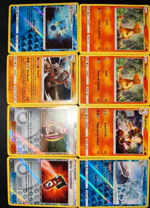 Lot de Co/Unco/Rare Holo et Reverse FR Ombre Ardente SL03, marke: Pokémon, zustand: Gut, 5,00 €, 5,95 € inklusive Vinted-Käuferschutz