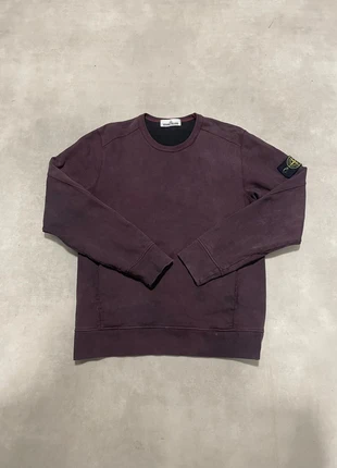 Sweat / Pull Stone Island Bordeaux, merk: Stone Island, staat: Heel goed, maat: L, € 95,00, € 100,45 inclusief Kopersbescherming