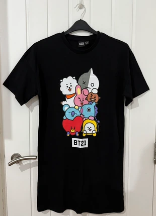 BT21 - Primark Black Shirt / Pajama, brand: Primark, condition: New without tags, size: XS / UK 4-6, £5.00, £5.95 includes Buyer Protection