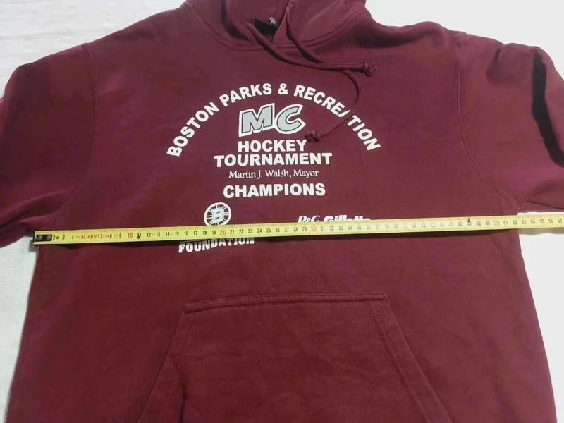 Sweat à capuche mixte Boston Parks Hockey Taille M - photo numéro 6