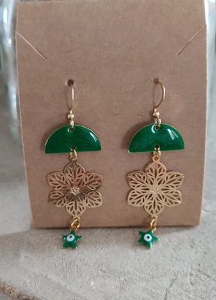 Boucles d'oreilles Sisak, marque: Fait Main, état: Neuf avec étiquette, 4,90 €, 5,85 € Protection acheteurs (Pro) incluse