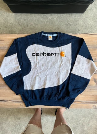 🔥Y2K Sweat shirt Carhartt Reworked/Upcycled Logo Brodé Neuf Unisex Size:M🔥, brand: Carhartt, condition: New without tags, size: M, €55.00, €58.45 includes Buyer Protection