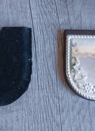 🌟 Specchietto tascabile in metallo, marke: nessuno, zustand: Sehr gut, 1,90 €, 2,70 € inklusive Vinted-Käuferschutz