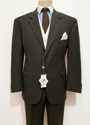Ensemble costume homme laine Roberto D'altino vert foncé, brand: roberto d’altino, condition: New with tags, size: 4XL, €80.00, €84.70 includes Buyer Protection Pro