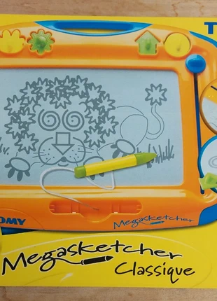 Ardoise magnétique effaçable, marca: Tomy, estado: Bom, tamanho: 3 anos / 98 cm, €3.00, €3.85 inclui Proteção do Comprador