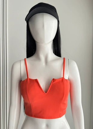 🍊 Top Laranja Vibrante - Elegância e Conforto !, marca: Sem, estado: Muito bom, tamanho: XS / 34 / 6, €4.50, €5.43 inclui Proteção do Comprador