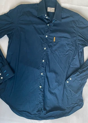 Chemise manches longues - Armani jean - Homme - Bleue - taille L - 100% coton - Vintage, marque: Armani Jeans, état: Très bon état, taille: L, 19,90 €, 21,60 € Protection acheteurs incluse