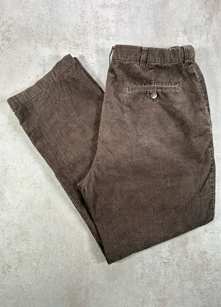 Pantalon En Velours Côtelé / Corduroy haggar taupe coton droit poches ourlet bas taille W36 L31, marque: Vintage Dressing, état: Très bon état, taille: W36 | FR 46, 10,00 €, 11,20 € Protection acheteurs (Pro) incluse
