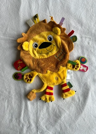 Doudou lion, marque: Label Label, état: Bon état, taille: 3-6 mois / 62 cm, 2,00 €, 2,80 € Protection acheteurs incluse