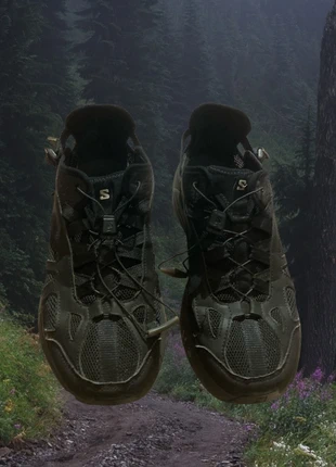 Salomon Techsonic Leather Black  Gorpcore Sandal, marque: Salomon, état: Très bon état, taille: 42,5, 85,00 €, 89,95 € Protection acheteurs incluse