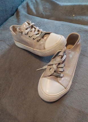 Baskets Dockers by Gerli fille pailletées beige, brand: Dockers, condition: Very good, size: 32, €10.00, €11.20 includes Buyer Protection