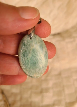 Pendentif Amazonite, merk: lithotherapie, staat: Nieuw zonder prijskaartje, € 12,00, € 13,30 inclusief Kopersbescherming