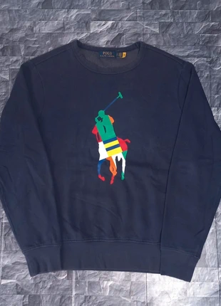 Sweat col rond ralph lauren big pony tenty bleu marine taille S, marca: Ralph Lauren, estado: Muy bueno, tamaño: S, 29,00 €, 31,15 € Protección al comprador incluida