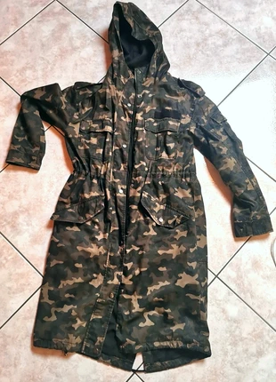 Giacca parka militare donna con cappuccio lunga nuova taglia S, brand: LOOK, condizioni: Nuovo con cartellino, taglia: S / IT 40 / EU 36, €20.00, €21.70 include la Protezione acquisti