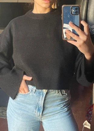 Maglione nero ASOS design, marca: ASOS Design, estado: Muy bueno, tamaño: S / 36 / 8, 10,00 €, 11,20 € Protección al comprador incluida