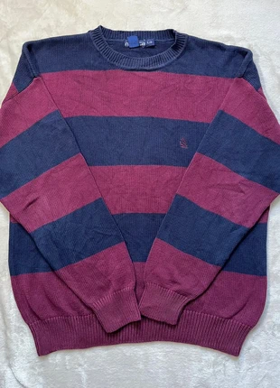 Pull Nautica Rayé - Bordeaux et Bleu - Taille L, marca: Nautica, estado: Muy bueno, tamaño: L, 12,00 €, 13,30 € Protección al comprador incluida