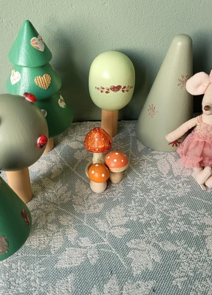 Houten bos voor Maileg ( of andere) muizen of bij poppenhuis, marque: Fabrication Artisanale, état: Neuf sans étiquette, taille: Taille unique, 15,00 €, 16,45 € Protection acheteurs incluse
