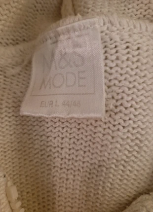 Pull blanc coton, marke: M&S Mode, zustand: Gut, größe: 4XL / 48 / 20, 4,00 €, 4,90 € inklusive Vinted-Käuferschutz