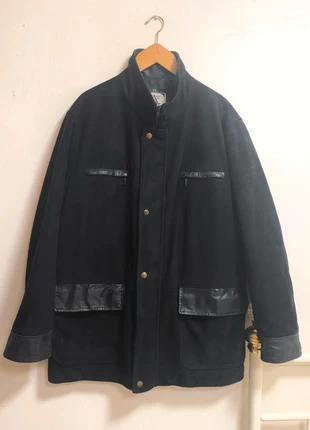 Veste suède & cuir italienne “Made in Italy” taille XXL homme noir, brand: Armani Collezioni, condition: Very good, size: XXL, €15.00, €16.45 includes Buyer Protection