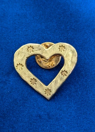 Broche pin's cœur vintage Fragonard, brand: Vintage Dressing, condition: Good, €11.00, €12.25 includes Buyer Protection Pro