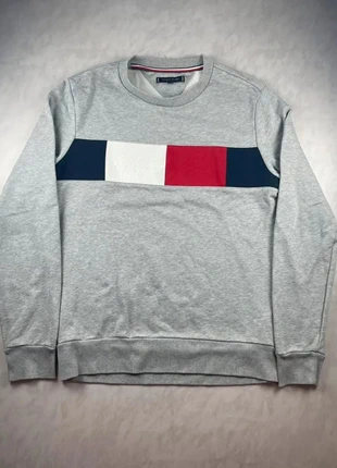 Sweat Tommy Hilfiger, Logo Brodé, Gris, Taille M #27, brand: Tommy Hilfiger, condition: Very good, size: M, €10.00, €11.20 includes Buyer Protection Pro
