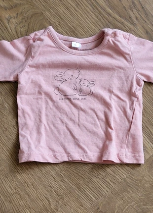 T-shirt met lange mouwen Zeeman, marca: Zeeman, estado: Muito bom, tamanho: 3-6 meses / 62 cm, €1.50, €2.28 inclui Proteção do Comprador