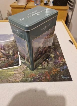 Thomas Kinkade, A Perfect Summer Day, marque: Schmidt, état: Très bon état, 10,00 €, 11,20 € Protection acheteurs incluse