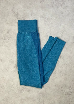 Legging de Sport Gymshark Bleu Taille S Femme Musculation Fitness Running, marke: Gymshark, zustand: Sehr gut, größe: S / 36 / 8, 15,00 €, 16,45 € inklusive Vinted-Käuferschutz