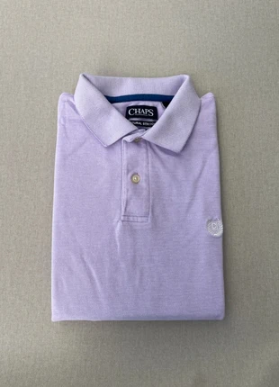 Chaps Ralp Lauren polo natural stretch mauve avec logo brodé taille L homme, marke: Chaps Ralph Lauren, zustand: Gut, größe: L, 9,00 €, 10,15 € beinhaltet Vinted-Käuferschutz Pro