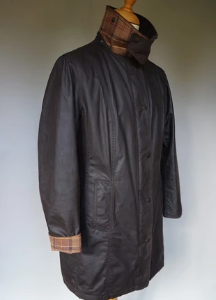 women's rustic brown Barbour Belsay 10 wax jacket, marque: Barbour, état: Très bon état, taille: XXL / 44 / 16, 235,00 €, 247,45 € Protection acheteurs (Pro) incluse
