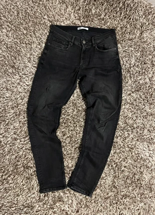 Jeans Slim Fit UK Drip London Y2K Neri, marke: Vintage Dressing, zustand: Neu, größe: W30 | DE 46, 22,00 €, 23,80 € inklusive Vinted-Käuferschutz