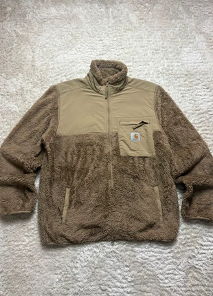 Polaire carhartt zippe marron moumoute logo poitrine / taille M, merk: Carhartt, staat: Heel goed, maat: M, € 79,00, € 83,65 inclusief Kopersbescherming
