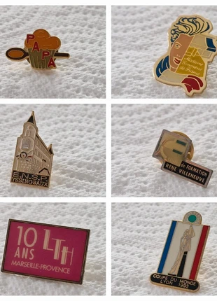 Lot pin's 6 pins, état: Très bon état, 6,00 €, 7,00 € Protection acheteurs incluse