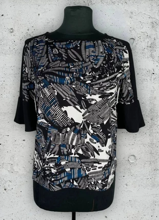 Blouse Sisley Noir Blanc et Bleu ( XS / 34 / 6 ), marque: Sisley, état: Neuf avec étiquette, taille: XS / 34 / 6, 3,00 €, 3,85 € Protection acheteurs (Pro) incluse