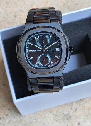 Montre inspirée Nautilus à Quartz, Neuve, brand: SKMEI, condizioni: Nuovo con cartellino, taglia: 39–42 mm, €27.99, €30.09 include la Protezione acquisti