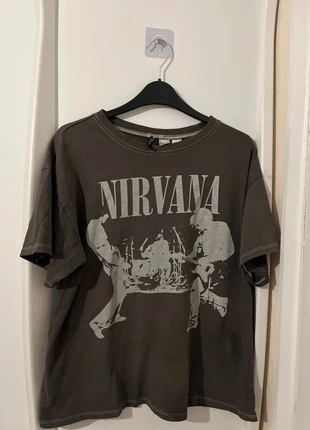 H&M Nirvana t-shirt, brand: H&M, condition: Very good, size: S / UK 8-10, £4.00, £4.90 includes Buyer Protection